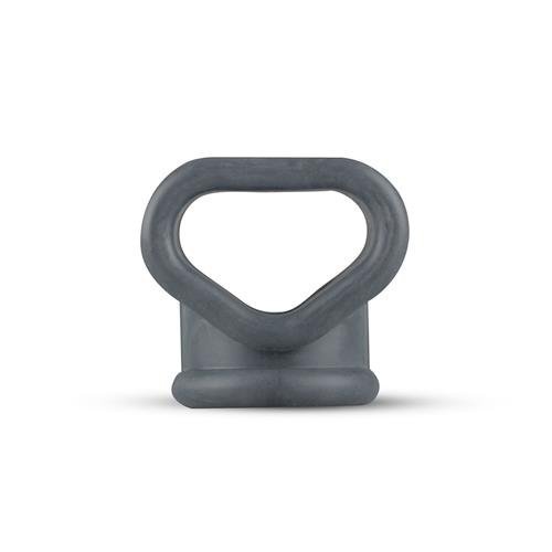 Nakładka na penisa pierścień erekcyjny Liquid silicone 2 in 1 ballstretcher