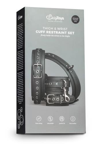 Kajdanki Thigh &amp; Wrist Cuff Set