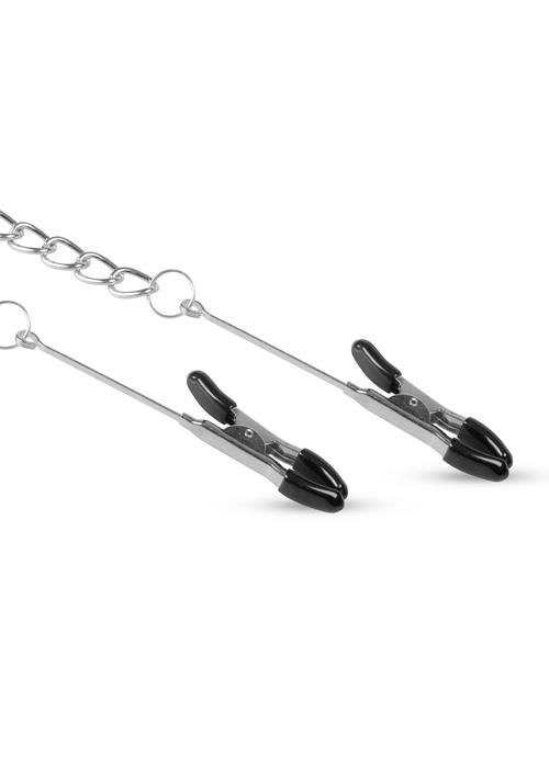 Stymulator Long Nipple Clamps With Chain