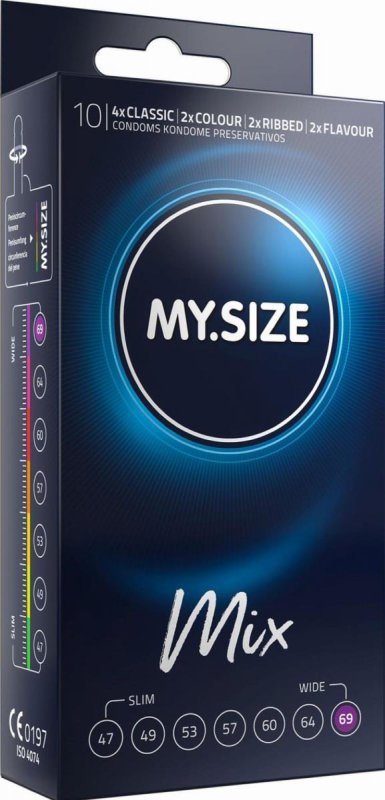 Prezerwatywy My.Size mix 69 mm - 10 szt.