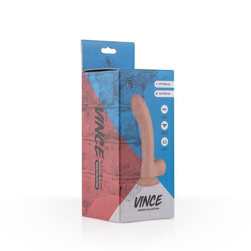 Realistyczne dildo jak prawdziwy penis na przyssawce 19 cm