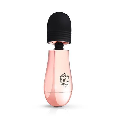 Elegancki wibrujący mini masażer różdżka wand