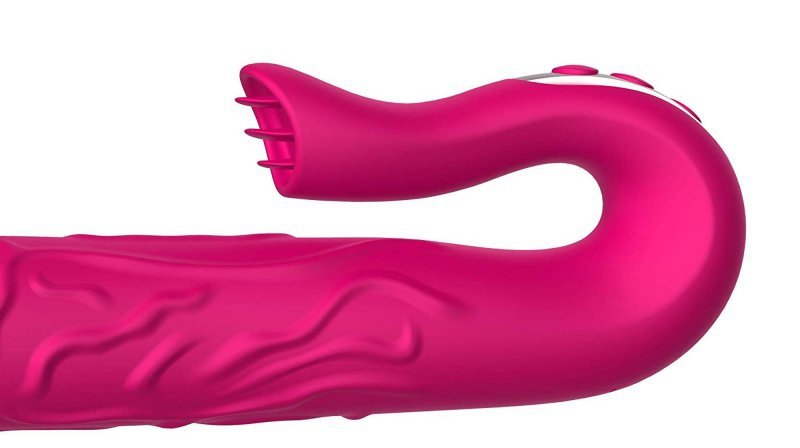 Realistyczne wibrujące dildo masażer łechtaczki mega orgazm