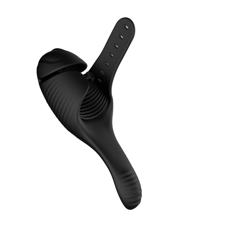 Adjutable penis vibrator dual stimulation
