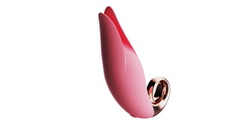 Flirting tongue licking vibrator