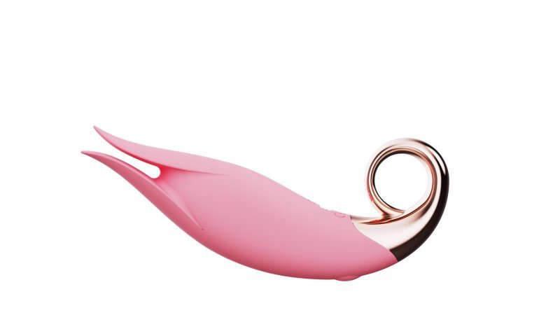 Flirting tongue licking vibrator