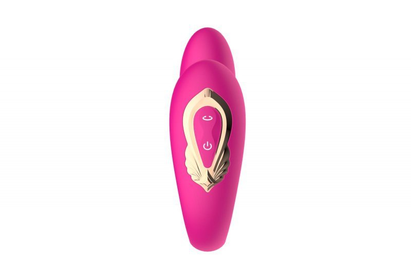 Wibrator dla par Rotating wearable dual