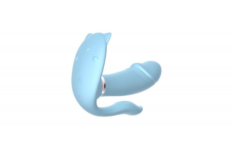 Wibrator do majteczek Cat tirple wearable vibrator