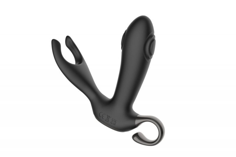 Wibrator analny z pilotem do punktu P Dual tapping anal