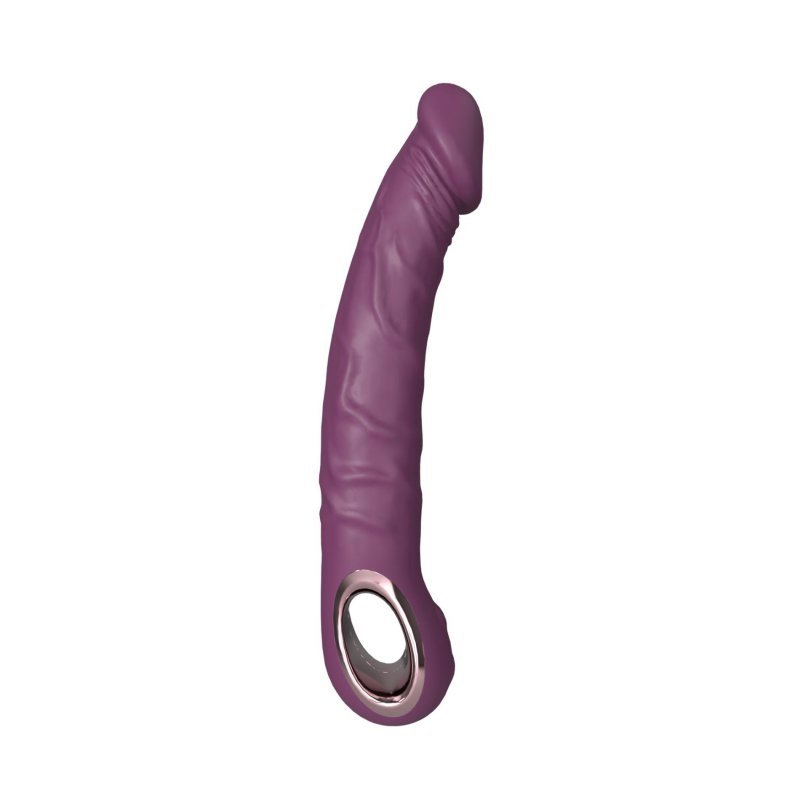 Klasyczny wibrator damski Realistic Vibrator PURPLE