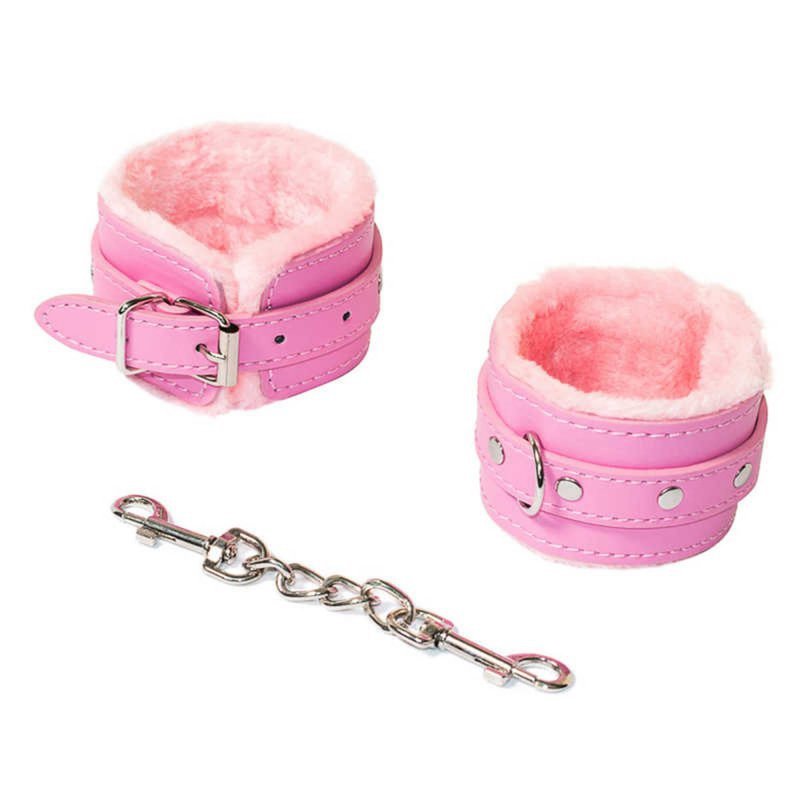 Kajdanki cuffs party hard calm pink