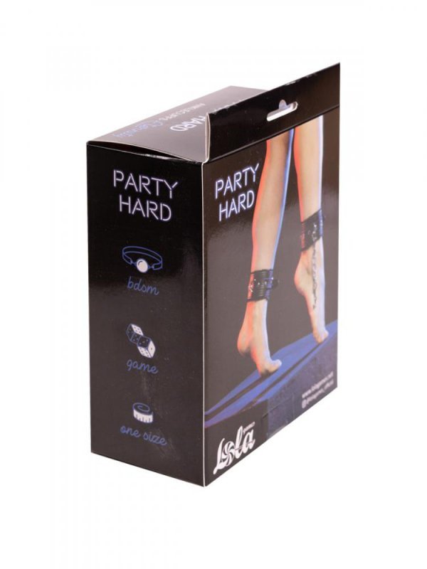 Kajdanki na nogi kostki Ankle cuffs Party Hard 