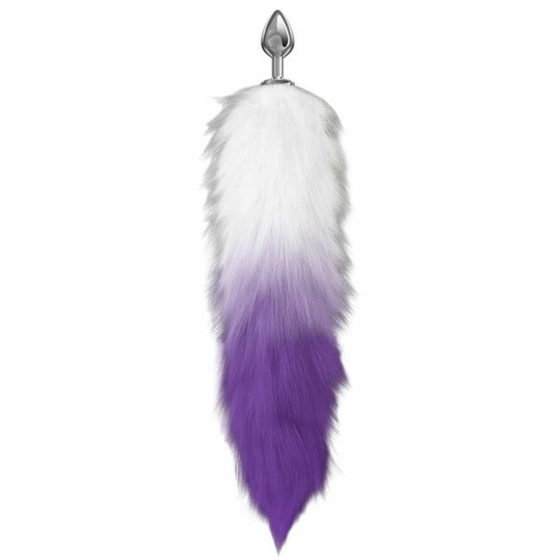 Anal plug diamond galaxy purple
