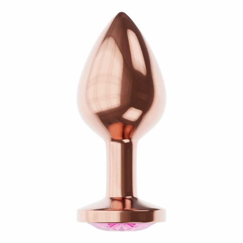 Plug butt plug diamond quartz shine s rose gold