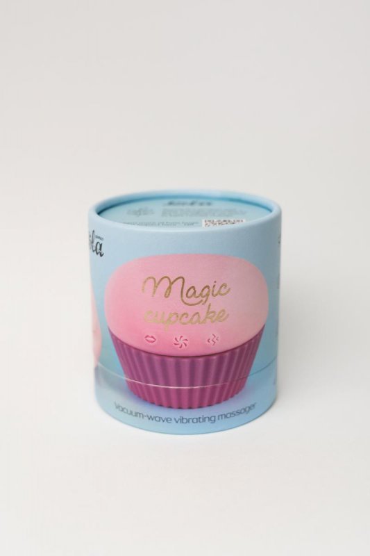 Ssący masażer do łechtaczki muffinka Magic Cupcake