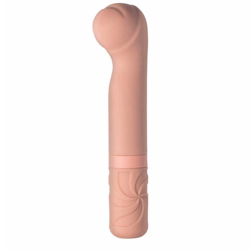 Mini wibrator poręczny stymulator punktu g cielisty