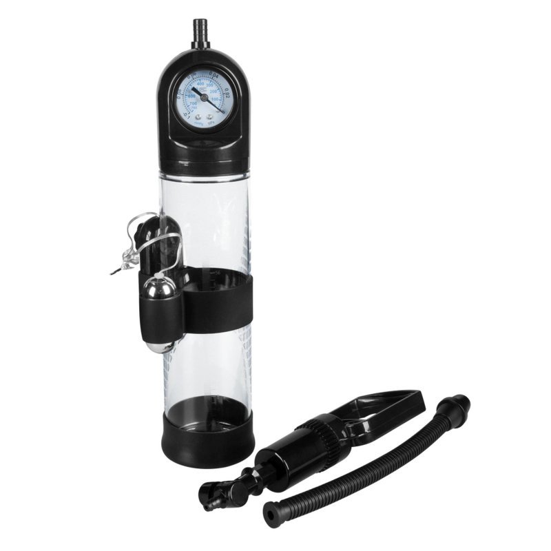 Pompka do penisa z wibracją Powerpump Master Vibrating