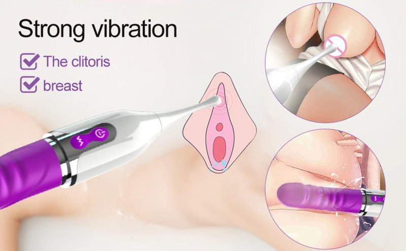 Stymulator wibrator dla kobiet USB 7 funkcji