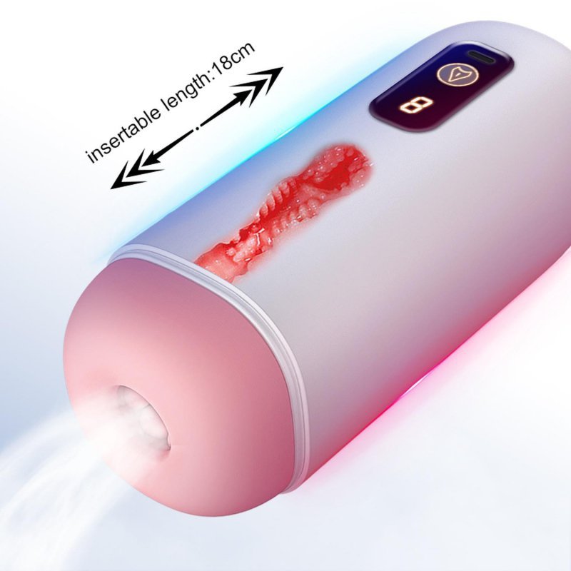 Potężny masturbator USB dla mężczyzn z mocnymi wibracjami