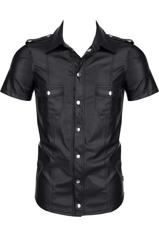Koszula męska wetlook slim fit  M