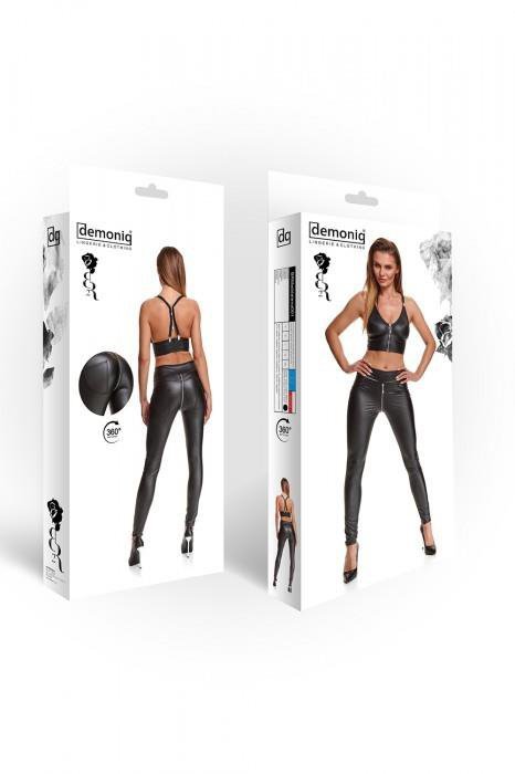 Seksowne leginsy wetlook BRMADDALENA001 S