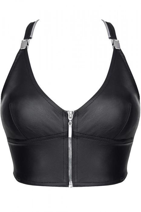 Bielizna - Brzitai001 top czarny rozmiar XL