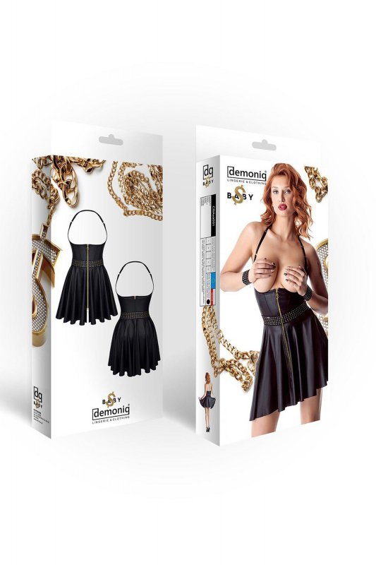 Bielizna Ava001 sukienka czarna XL