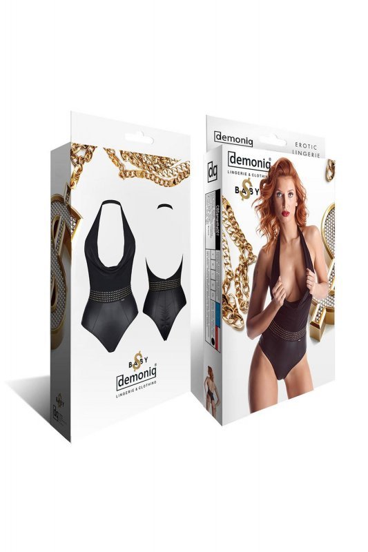 Bielizna Samantha001 body czarne S