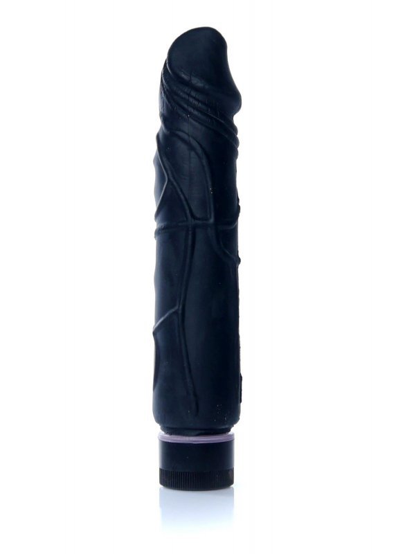 Wibrator jak prawdziwy penis real skin czarny