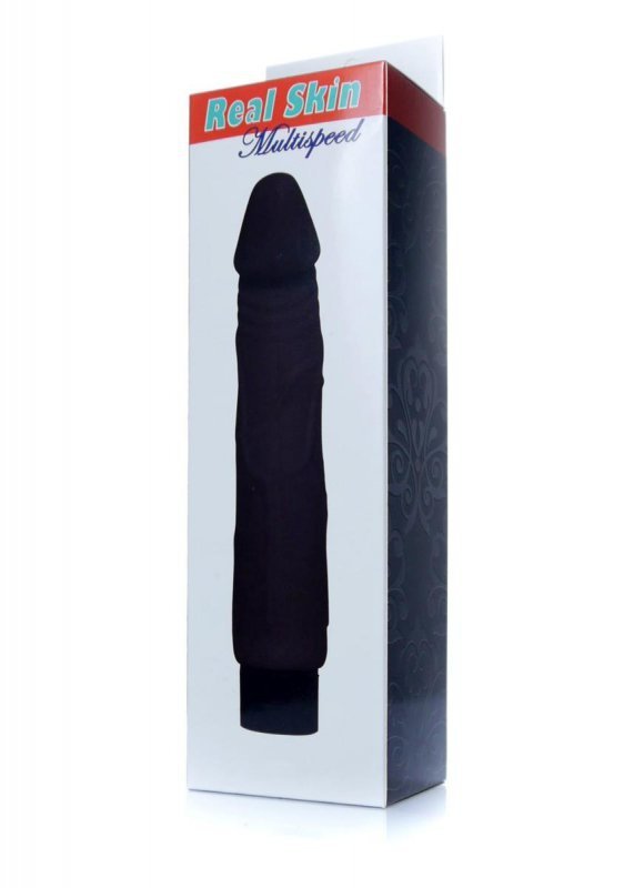 Wibrator jak prawdziwy penis real skin czarny