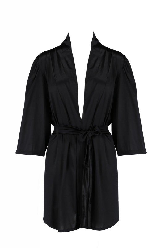 Sybilla peignoir black XXL/XXXL - Casmir