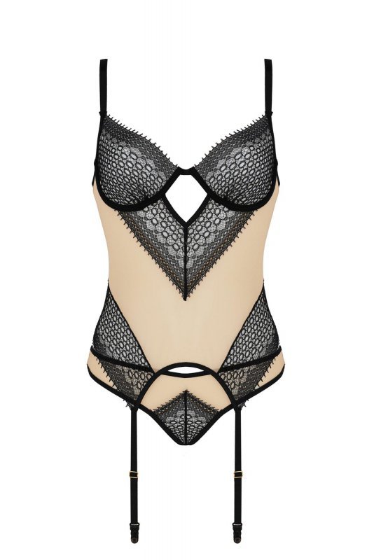 Bielizna Denerys corset beige XXL/XXXL