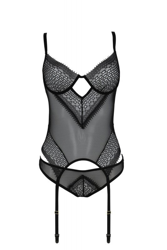 Bielizna Denerys corset black XXL/XXXL