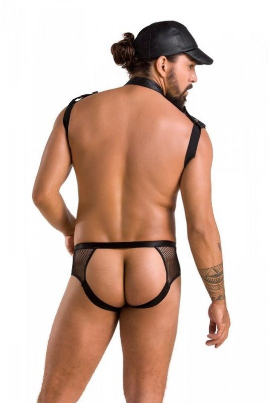 038 Set John black L/XL - Passion