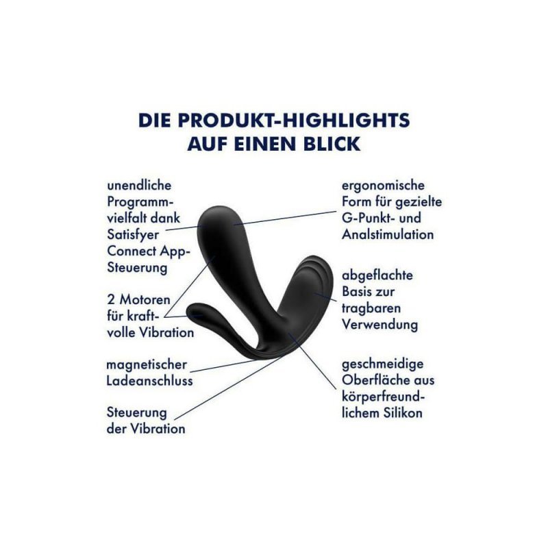 Wibrator wielofunkcyjny Satisfyer Top Secret +
