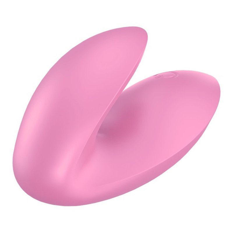Dyskretny masażer na palec Satisfyer Love Riot różowy