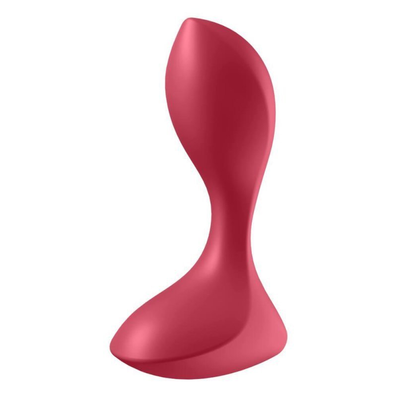 Wibrujący korek analny Satisfyer Backdoor Lover czerwony