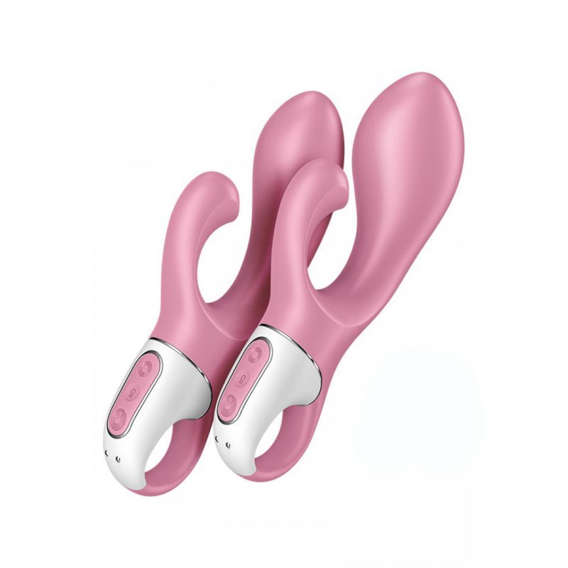 Masażer Satisfyer Air Pump Bunny 2 light red