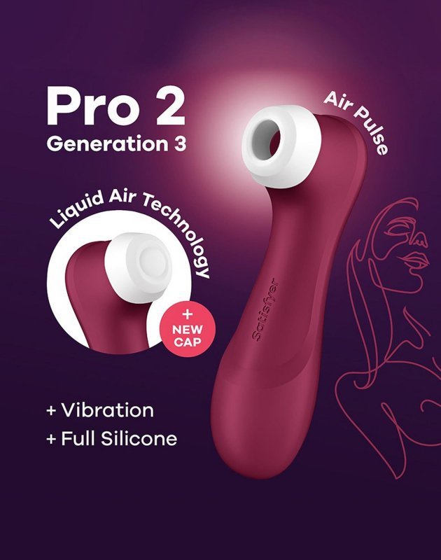 Masażer Satisfyer Pro 2 Generation 3 with Liquid Air
