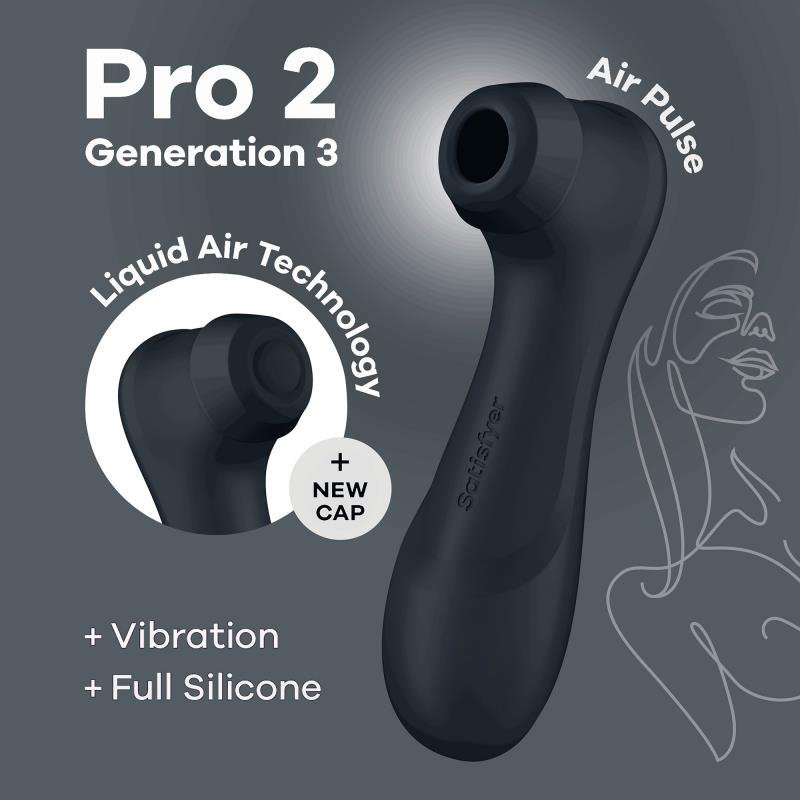 Pro 2 generation 3 with liquid air black