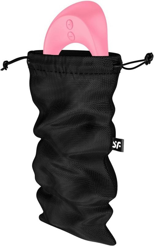 Torba na masażer powietrzny Satisfyer Treasure Bag M Black