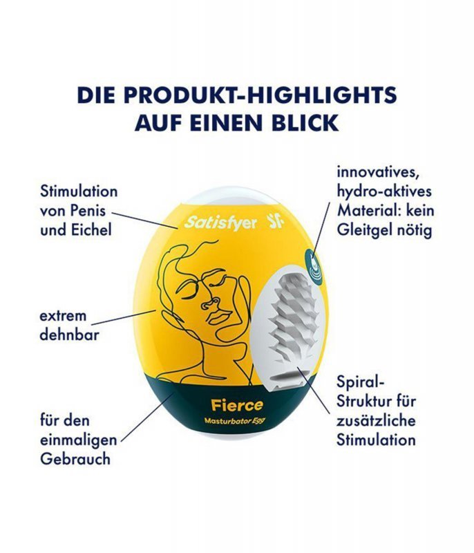 Masturbator Satisfyer Eggs Fierce