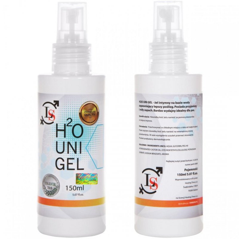 Wodny żel poślizgowy 150 ml