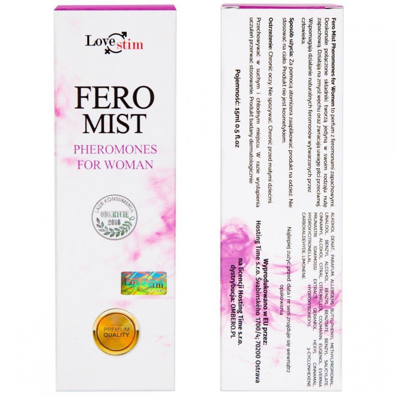 Feromony dla kobiet Feromist Women 15 ml
