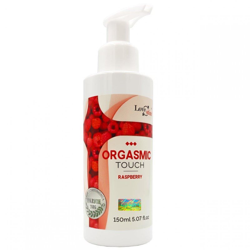 Żel do masażu i stymulacji malinowy 150 ml