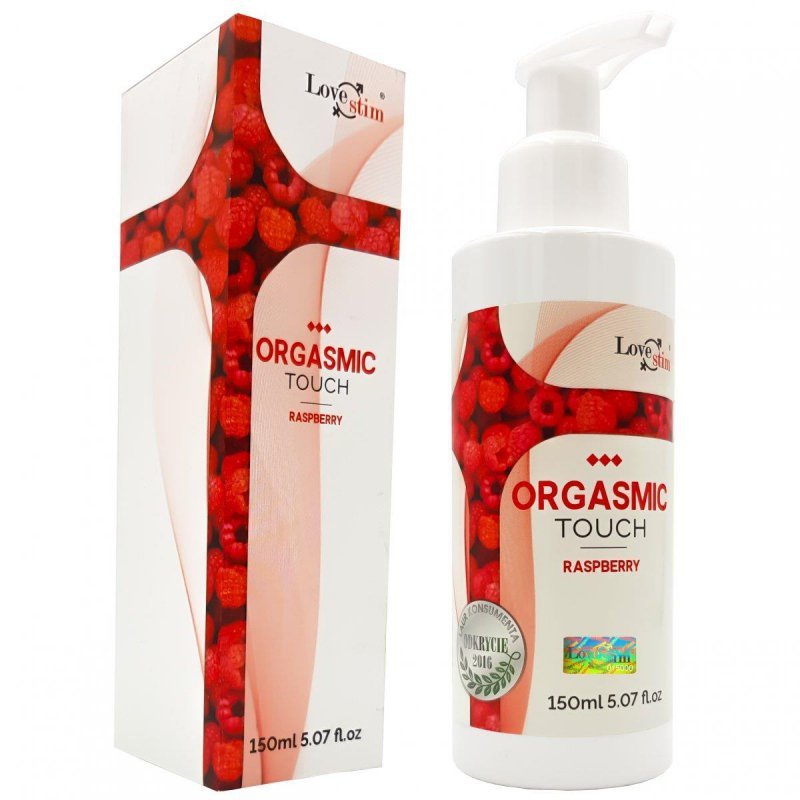 Żel do masażu i stymulacji malinowy 150 ml