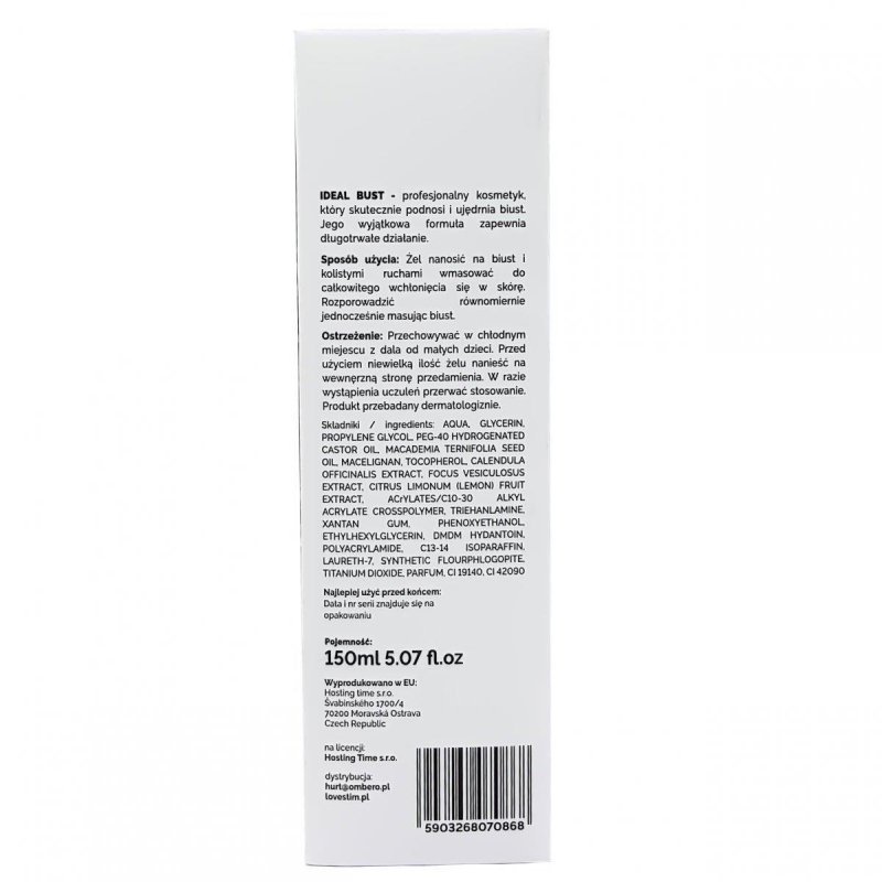 Żel ujędrniający i powiększający Ideal Bust 150 ml