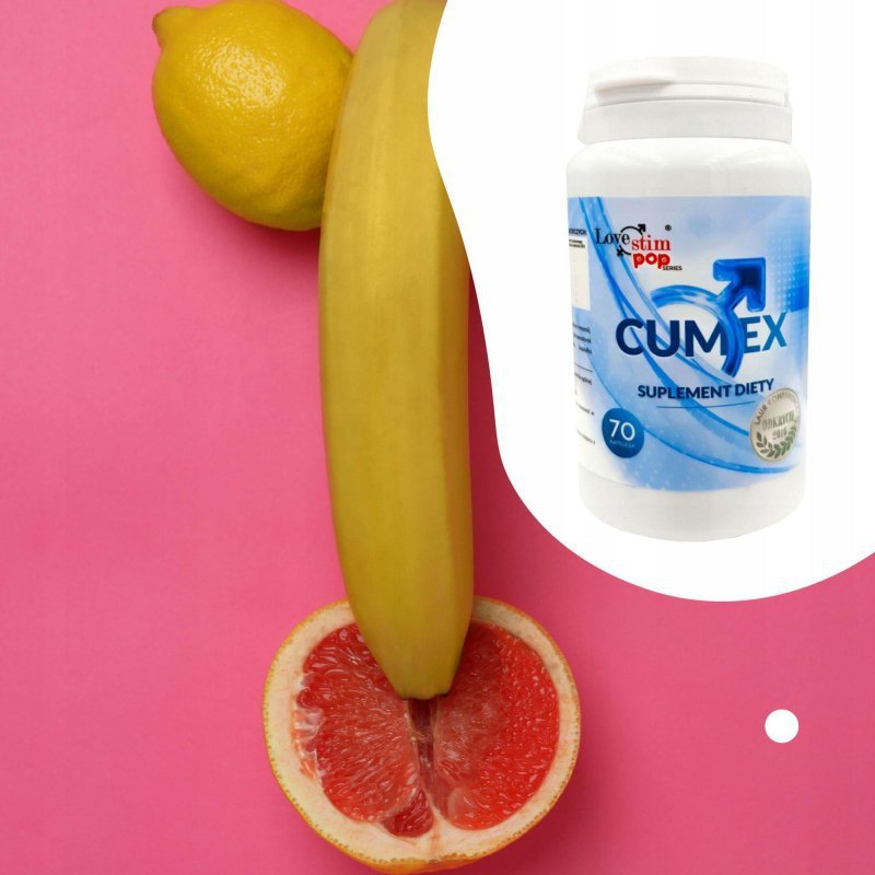 Kapsułki zwiększające wytrysk Lovestim pop cumex 70 tabl