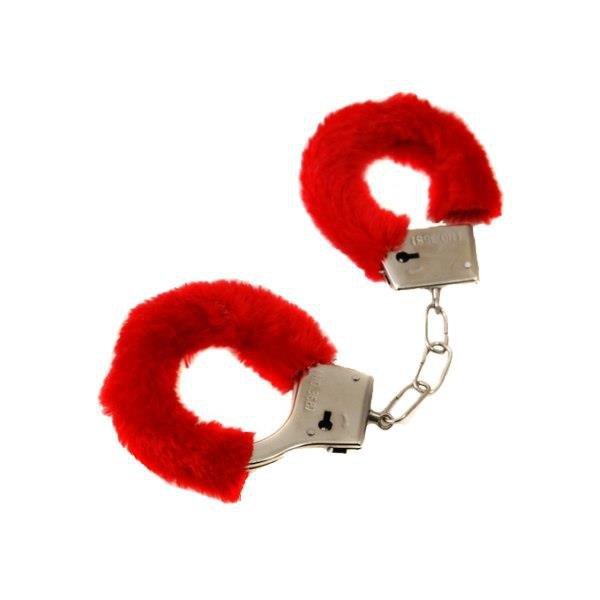 Kajdanki - love cuffs red (czerwony)