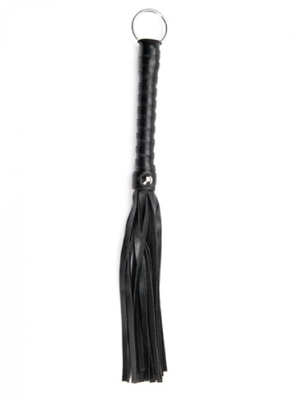 Black mini flogger